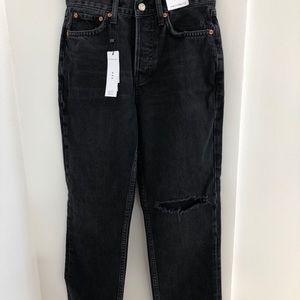 Topshop Dad black jeans